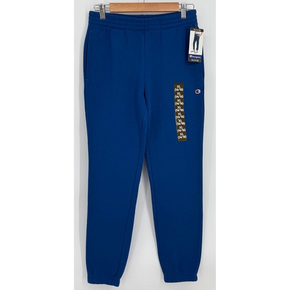 Champion Other - Champion Boys Blue Fleece Joggers Sweatpants Sz XL‎ 14/16 NEW